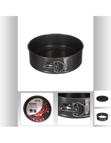 146636 -moule demontable rond 18 L. 18 x P. 18 x H. 7,1 cm