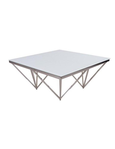 table basse pyramide w100*d100*h43cm