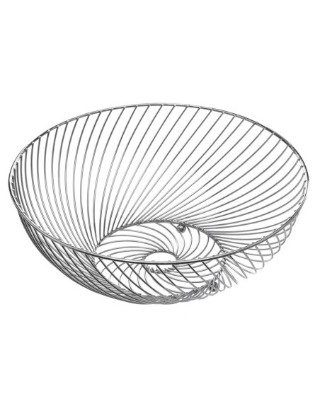 corbeille fruits tors 30cm sv D. 30,5 x H. 12 cm