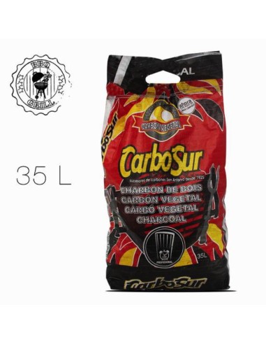 charbon de bois 35 litros