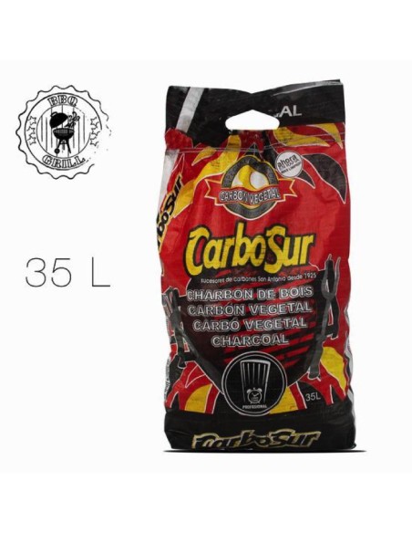 charbon de bois 35 litros