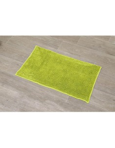 7707141 - tapis microfibre boules uni 45x75 cm - anis