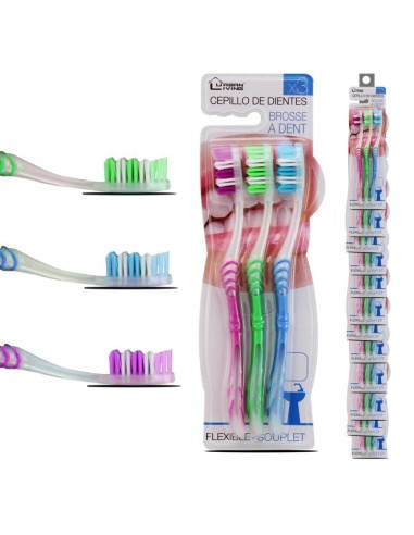 224485-brosse a dents  x3 18.5 cm