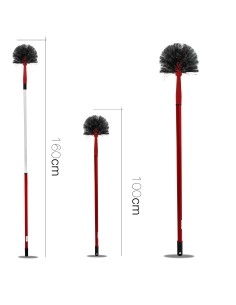 balai rond + manche telescopique