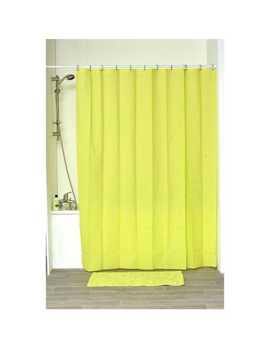 rideau de douche peva 180x200 cm - vert anis