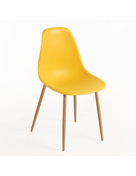 chaise sandro blanc pieds bois