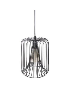 suspension metal filaire "egio" noir d.20