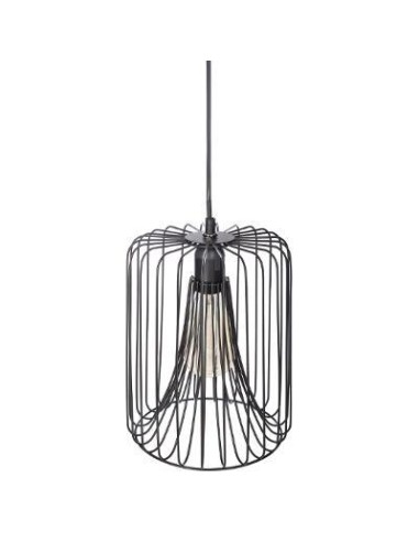 suspension metal filaire "egio" noir d.20