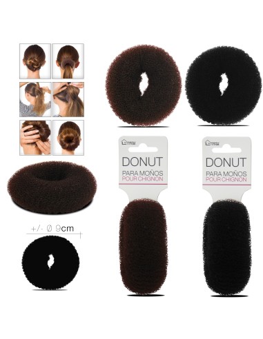 15657 - donut pour chignon x1 diam 9 cm
