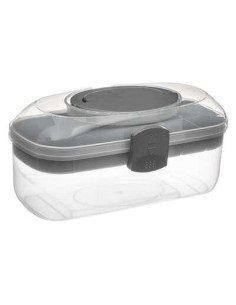 malette de rangement gris