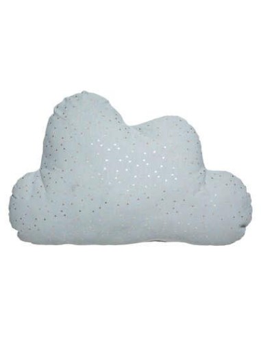 coussin berlingot nuage bleu