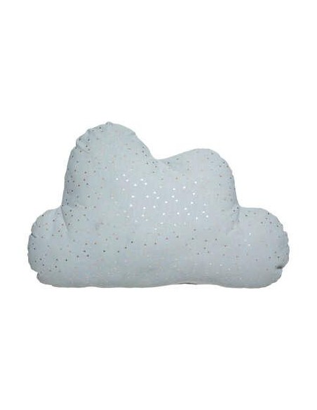 coussin berlingot nuage bleu