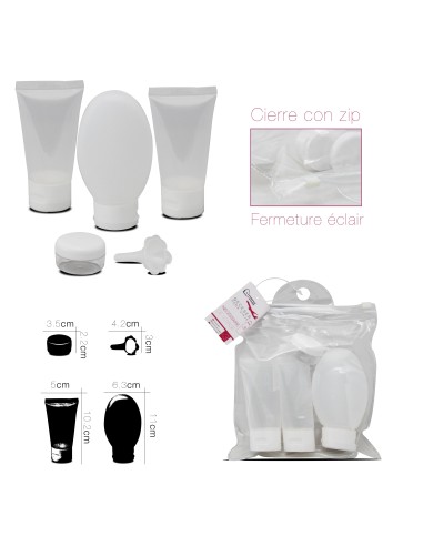 necessaire de voyage (3 bouteilles)