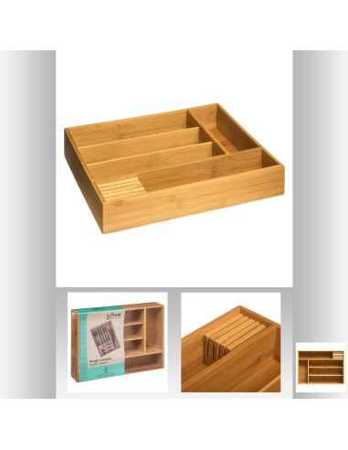 151153 - range couv+ctx 5comp bam ts L. 38 x P. 28 x H. 7 cm