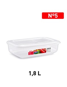1130106-bo&icirc:te alimentaire classic 1,8 l transparent