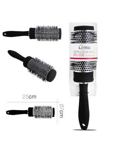 brosse a cheveux ronde  25 x 7 cm