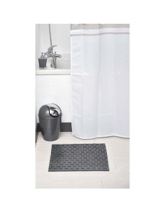 7408181 - caillebotis bambou antiderapant 45x45cm - gris fonce