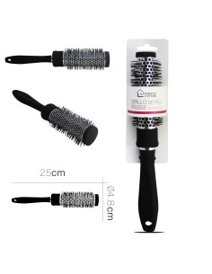 brosse a cheveux ronde 25 x 4.8 cm