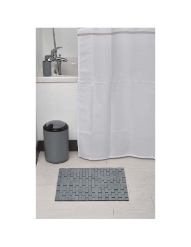 7408180 - caillebotis bambou antiderapant 45x45cm - gris