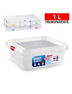 1188306 - boéte alimentaire frost né1 1,15 l carrée basse transparent