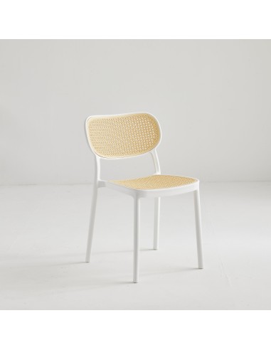 fauteuil luv  taupe rattan