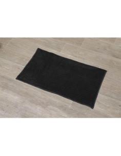 7707103 - tapis microfibre boules uni 45x75 cm - noir