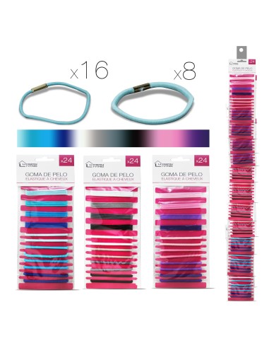 88530-elastique a cheveux x24pcs
