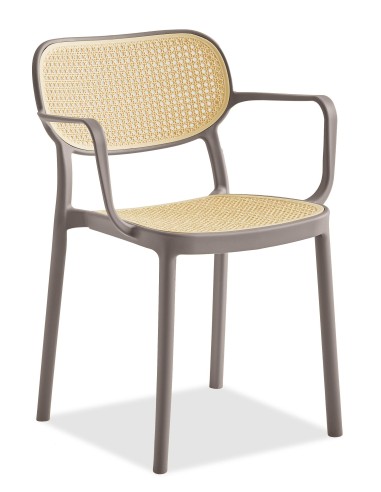 chaise luv r10 taupe