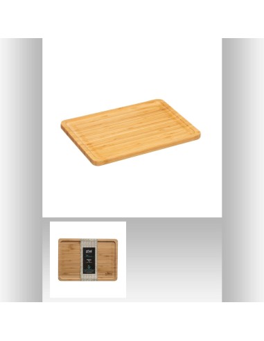 151362 - ass pres bambou rio 28x20 L. 28 x P. 20 x H. 1,5 cm