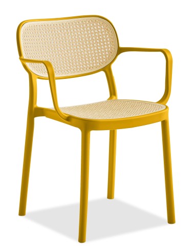 fauteuil luv terracotta