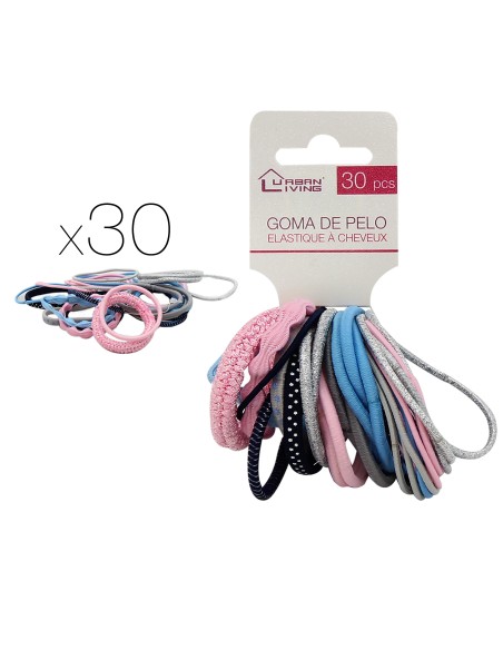 élastique x30 asst couleurs