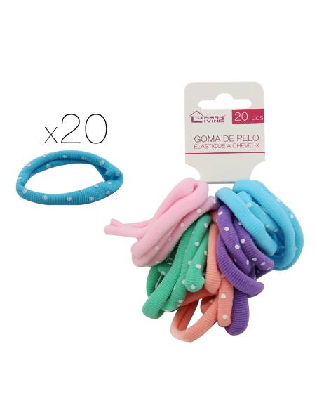 15638-élastique x20 asst couleurs