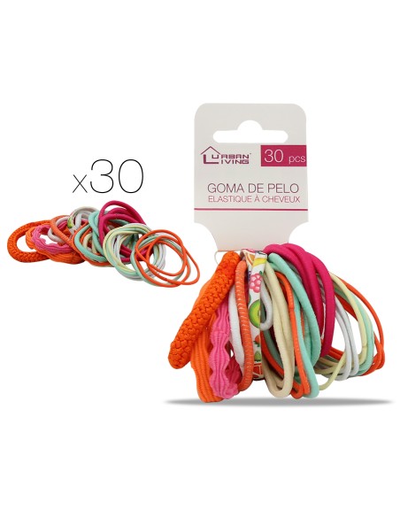 15639 - élastique x30 asst couleurs