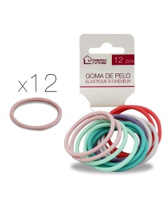elastique a cheveux x12 diam 4.5cm