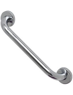 2300102 - barre droite de redressement en acier inoxydable 30 cm - chrome