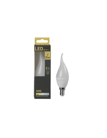 ampole028-ampoule led flamme e14 3w