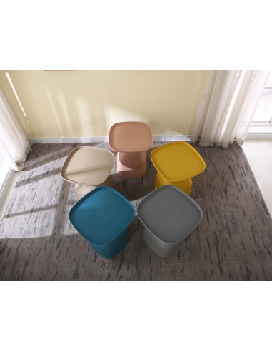 table basse poru gm blanc