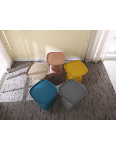 table basse poru gm blanc