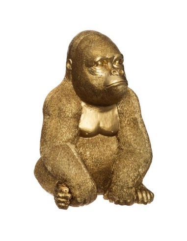 169888 - gorille resine or h22cm
