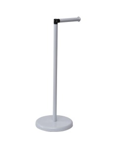 9641100 - reserve et derouleur papier wc metal - blanc