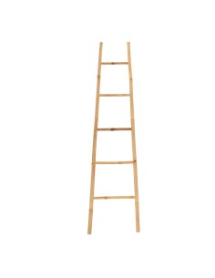 9646195 - echelle porte serviettes pm evasee 5 barreaux 100% bambou - bambou