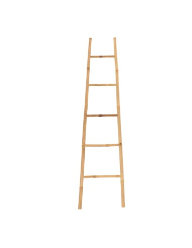 9646195 - echelle porte serviettes pm evasee 5 barreaux 100% bambou - bambou