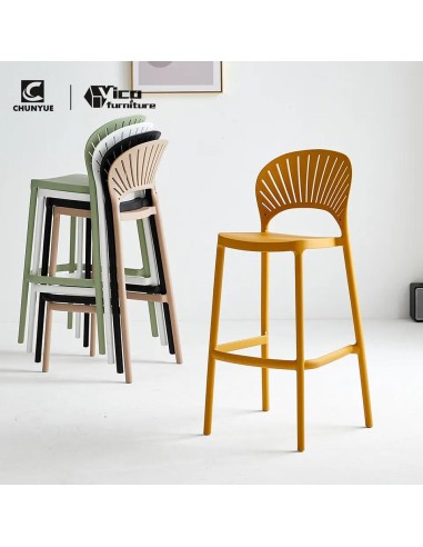 tabouret fries terracotta