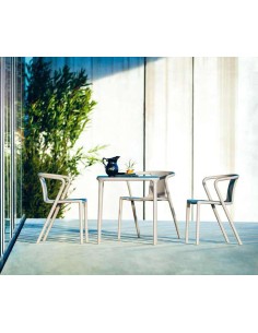 tabouret fries jaune