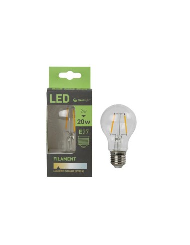 ampoule led 2 filaments e27 2w