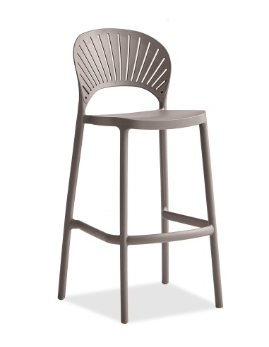 tabouret fries blanc