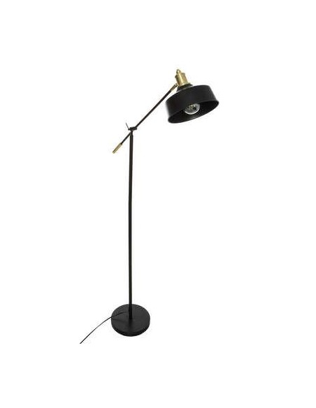 173243 - lampadaire arc metal "flower" noir h.153