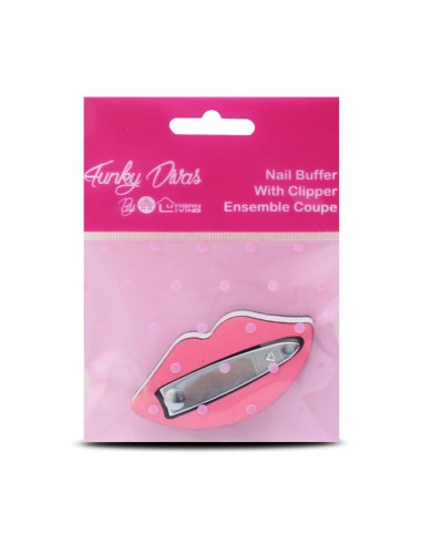 coupe-ongles avec étui lévres x1