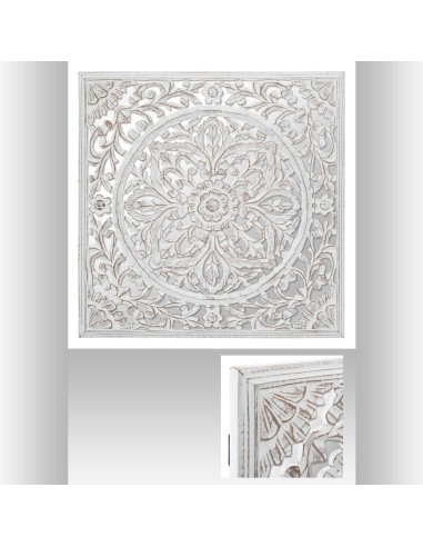 166969 - deco murale mdf 58x58 fanny