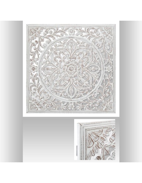 166969 - deco murale mdf 58x58 fanny